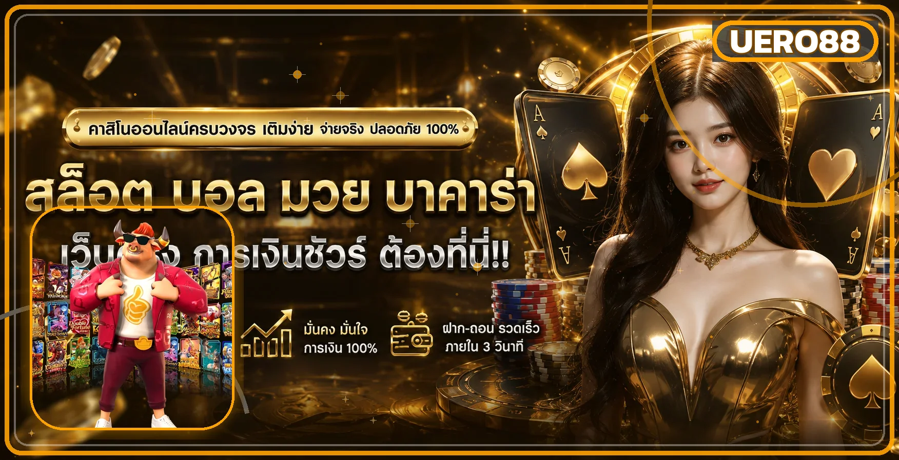 บริการ UERO88 เว็บตรงและระบบสมาชิก